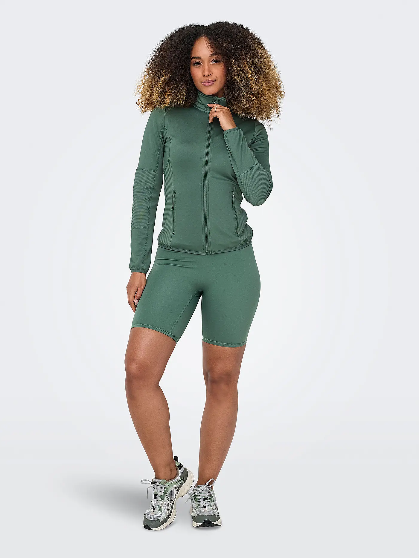 ONLY PLAY |  Damen Fitness Fleecejacke | 